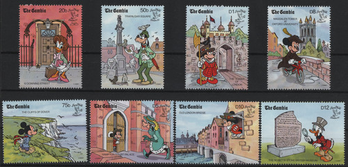Set stamp world london 90 - set,
