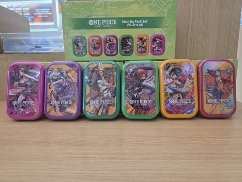 One piece mini tin set - set, 3