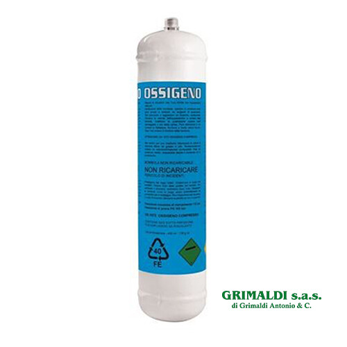 Cartuccia bombola ossigeno 110 - bombola,