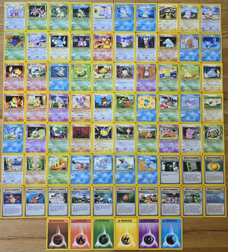 Pokémon set neo - set, genesis