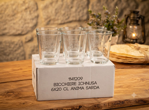 Ichnusa set bicchieri in - ichnusa,