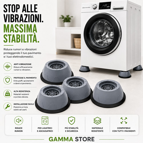 Set piedini cuscinetti - set,