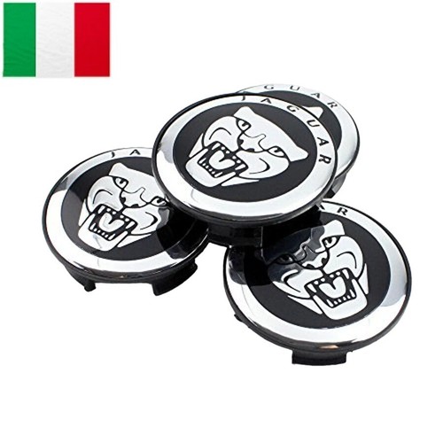Set tappi coprimozzo neri 59 - set,
