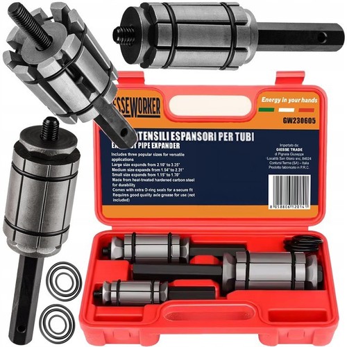 Set espansori tubi scarico - tubi, 3pz