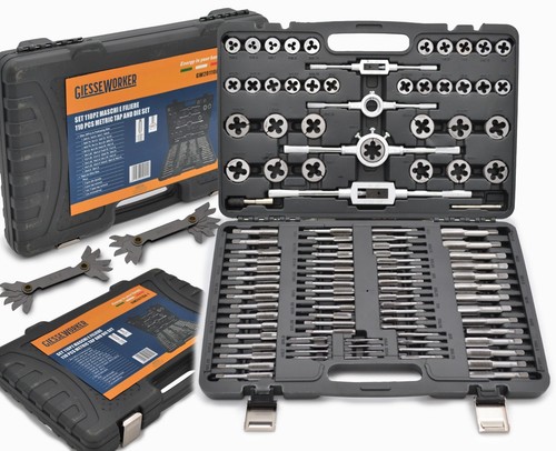 Set filiera per filettature - set,